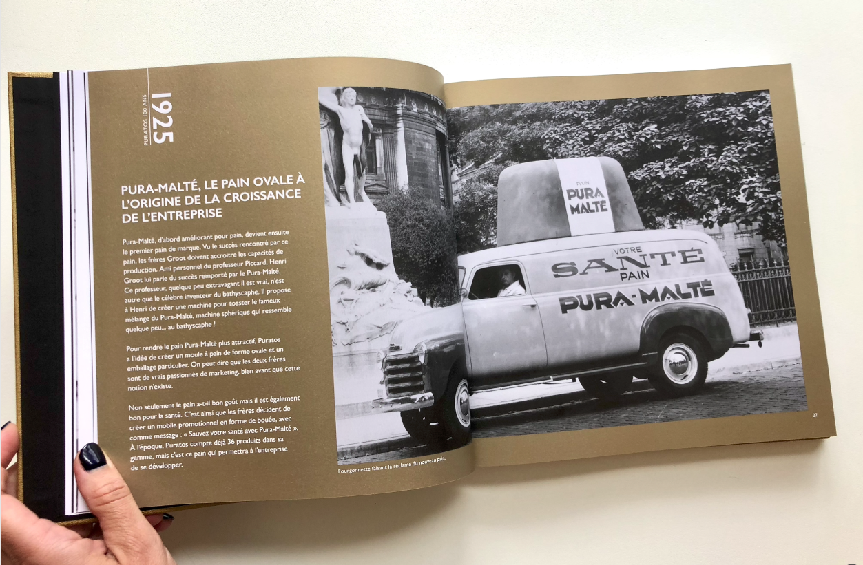 Bedrijfsboek op maat voor familiebedrijf Puratos